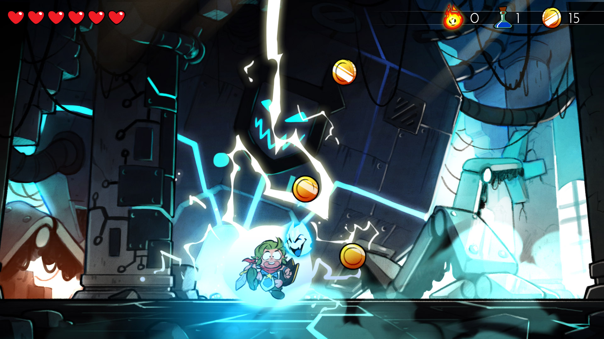 Wonderboy : The Dragon's Trap