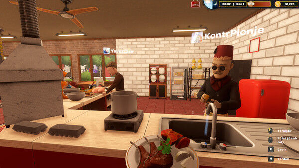 烤肉串模拟器/Kebab Chefs! - Restaurant Simulator