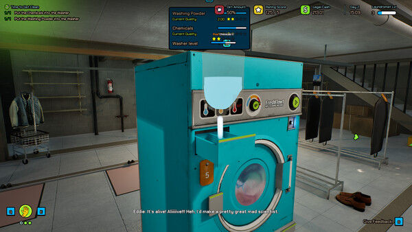 Laundering Simulator - Clean Cash and Laundry