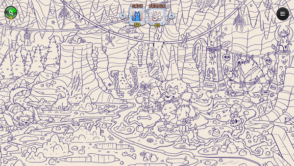 Hidden Cats in Spooky Village