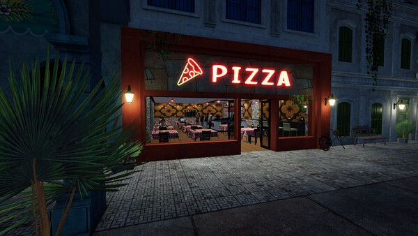 Pizza Restaurant Together