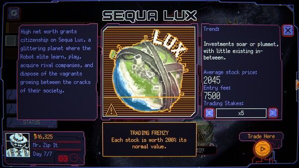 Space Warlord Baby Trading Simulator