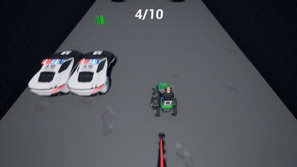 Lawnmower game Ufo Chase 2