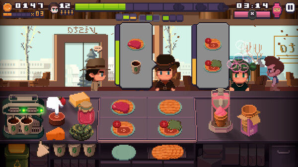 像素风咖啡店/Pixel Cafe