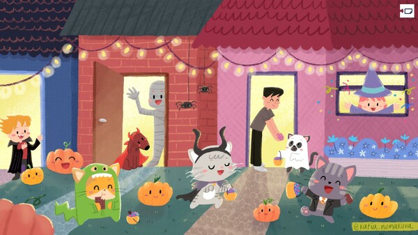 好友在万圣节/Buddy and Friends on Halloween