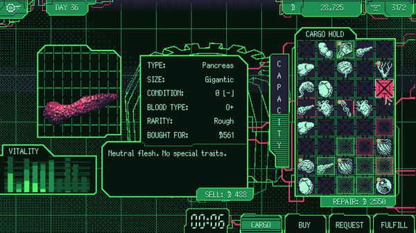太空军阀器官交易模拟/Space Warlord Organ Trading Simulator