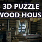 3D拼图：木屋/3D PUZZLE - Wood House