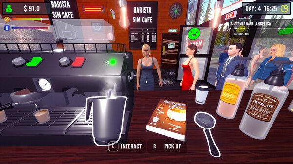 咖啡师模拟器/Barista Simulator