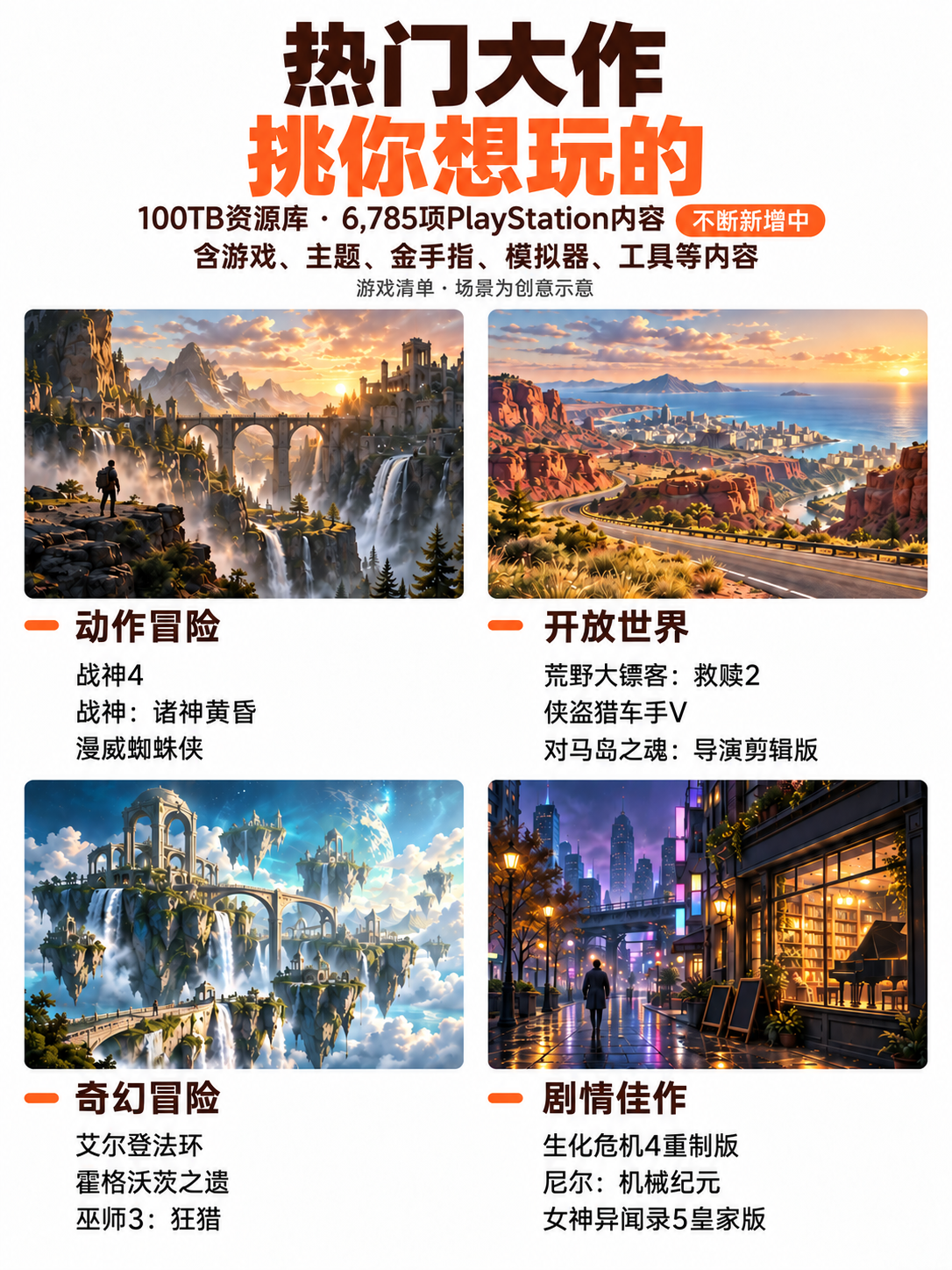 热门大作
